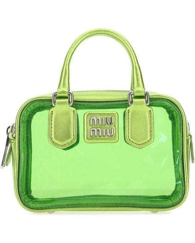 miu miu green bag|miu michigan handbags.